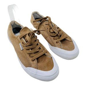 Huff Women Sneakers Size 7.5 M Ess TX Brown Suede Leather Low Top Skate Shoes